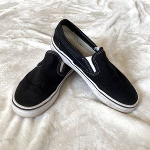 Black Slip-On Vans